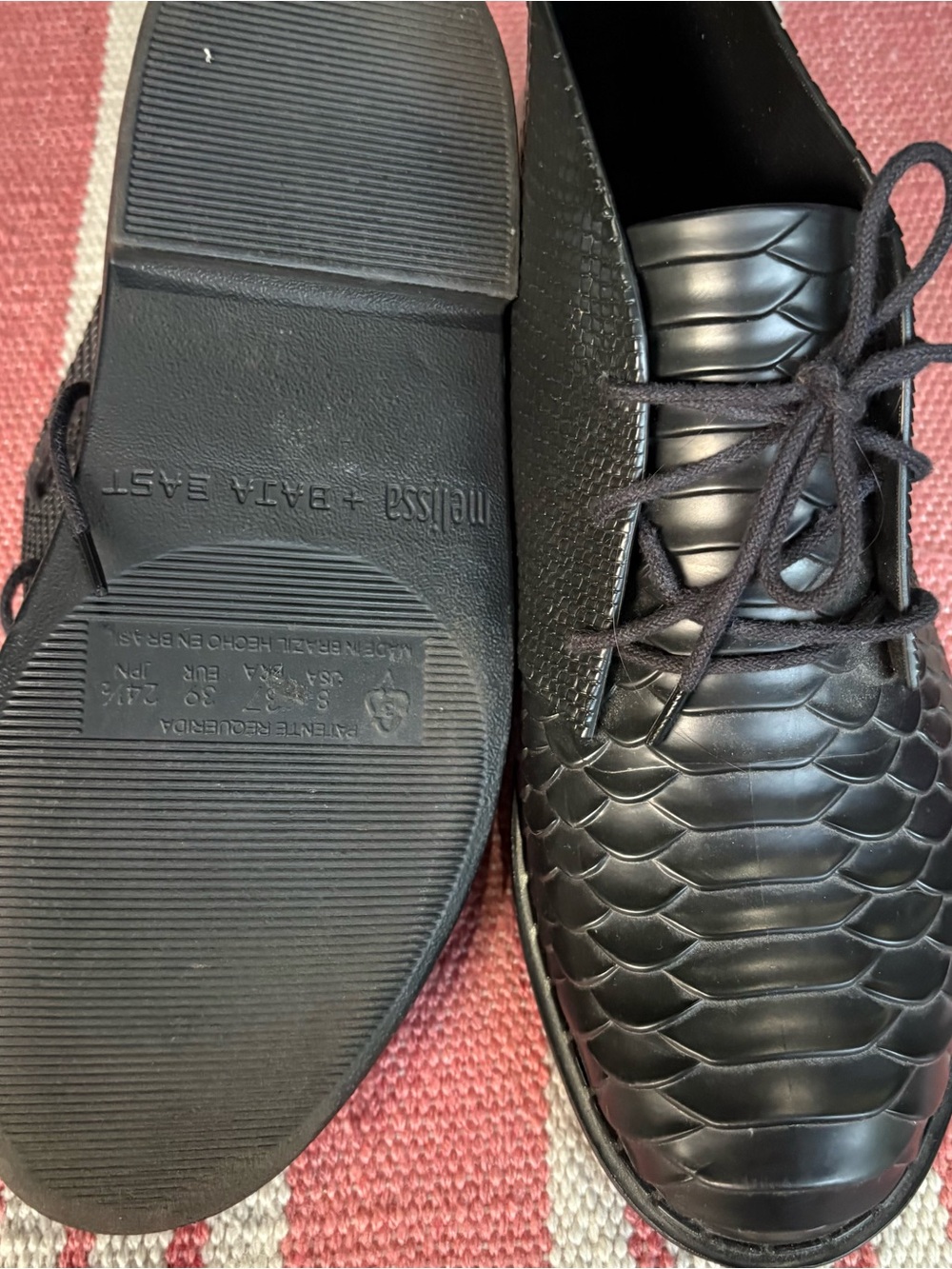 Melissa• Baja East Women's Desert Chukka Boot Black $150 MSRP size size 8 - Picture 3 of 9